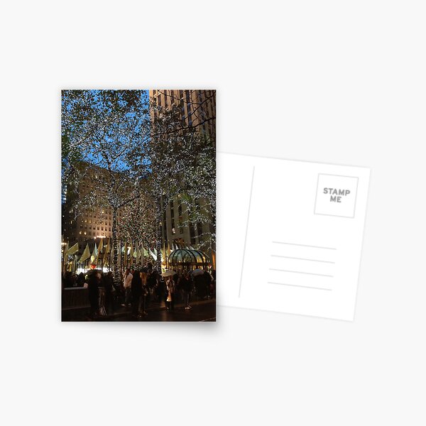 Rockefeller Center Christmas Tree 2012 Postcard