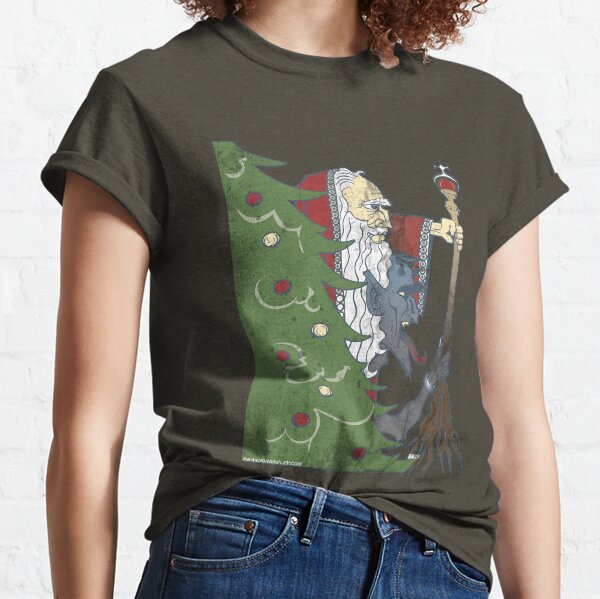 Krampus and St. Nicklaus Classic T-Shirt