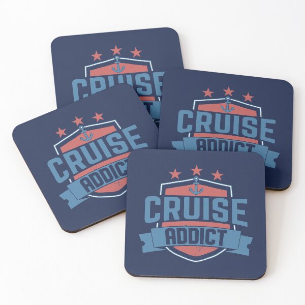 Item preview, Cruise Addict, funny cruise lover design designed and sold by emmjott.