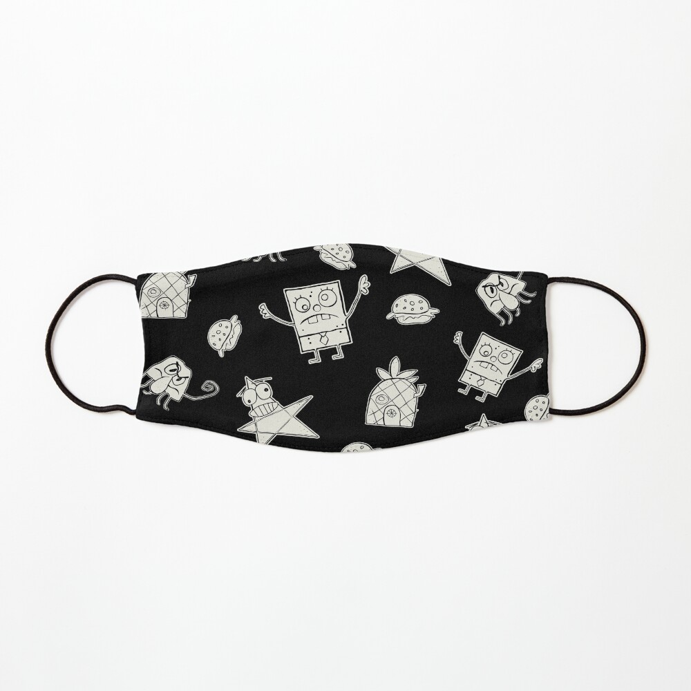 Doodle Bob Pattern Mask
