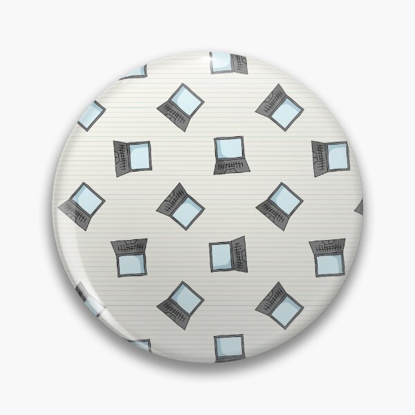 Item preview, Hand drawn cartoon scattered laptop for working at home designed and sold by Limolida.