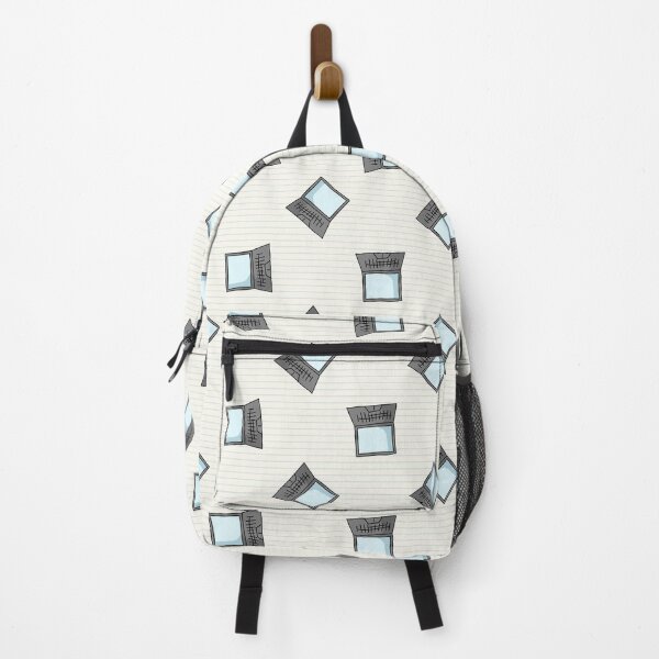 Item preview, Hand drawn cartoon scattered laptop for working at home designed and sold by Limolida.