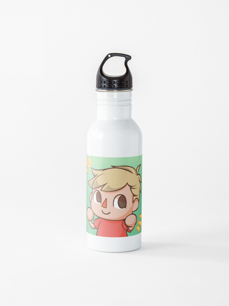 Albertsstuff Blonde Square Water Bottle By Alberttorres Redbubble - flamingoroblox hash tags deskgram