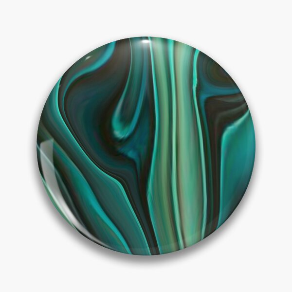 Item preview, Abstract Fluid Painting Marble Pattern Green Blue Black designed and sold by Patricia Piotrak.