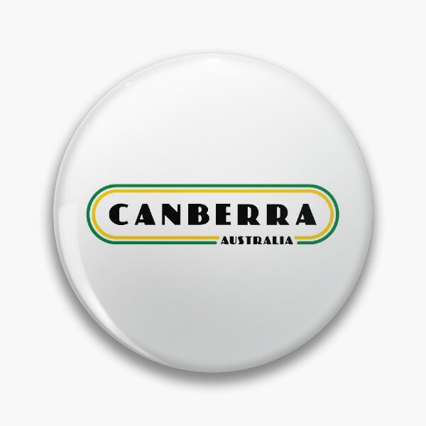 Item preview, Canberra City Aussie Australia Retro Vintage Lines designed and sold by creativecaveman.