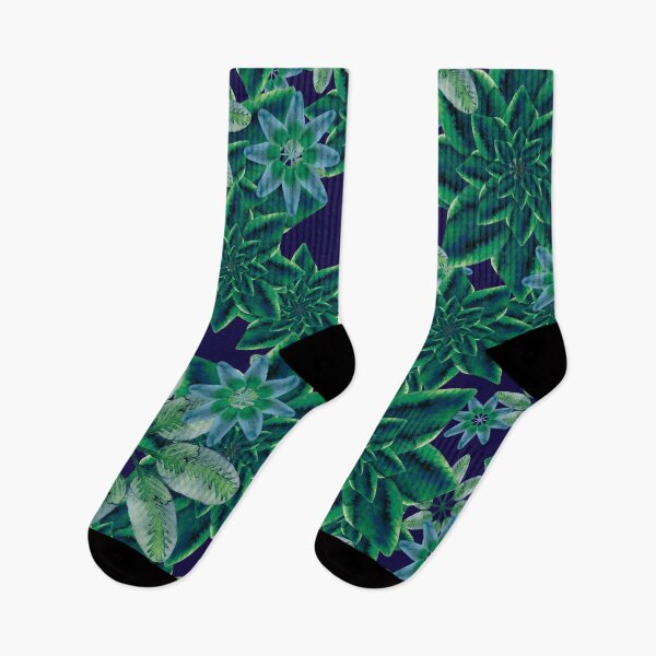 Item preview, botanical green stars mix  designed and sold by AnnaBaldon.