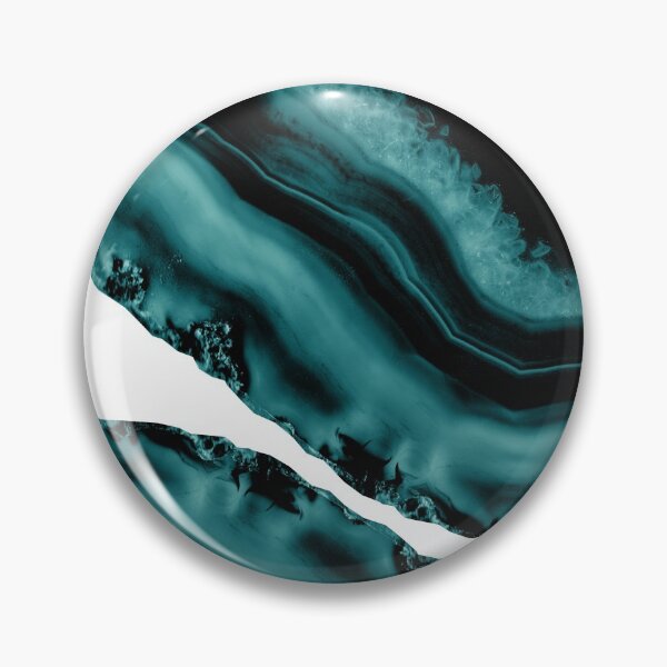 Item preview, Dark Turquoise Agate #1 #gem #decor #art designed and sold by Anita's & Bella's Art.