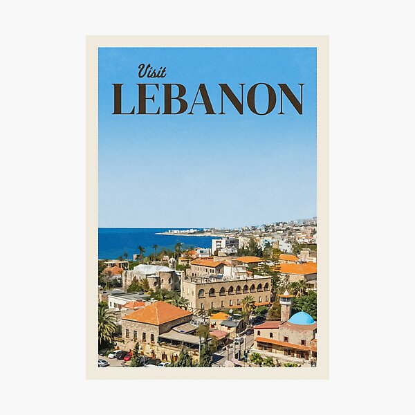 Item preview, Visit Lebanon designed and sold by Callum Gardiner.