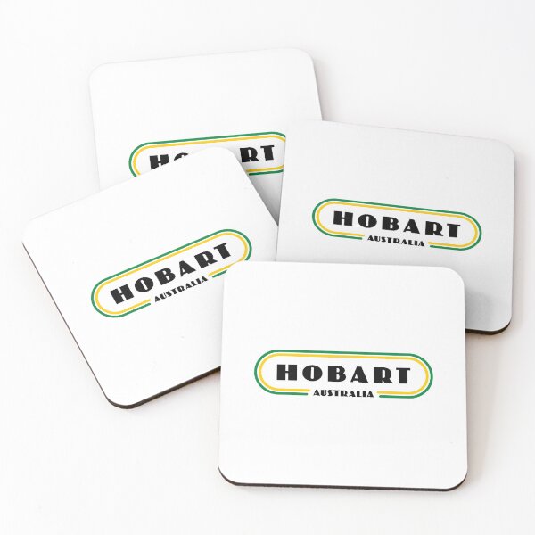Item preview, Hobart City Aussie Australia Retro Vintage Lines designed and sold by creativecaveman.