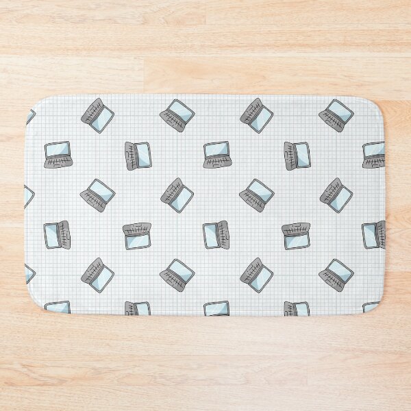 Item preview, Hand drawn cartoon scattered laptop for working at home. designed and sold by Limolida.