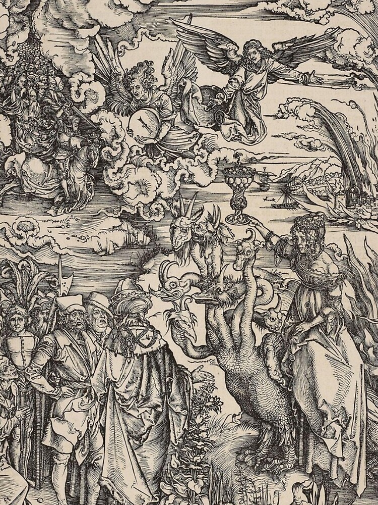 DURER. The Apocalypse. The Whore of Babylon, ALBRECHT DURER. by TOMSREDBUBBLE