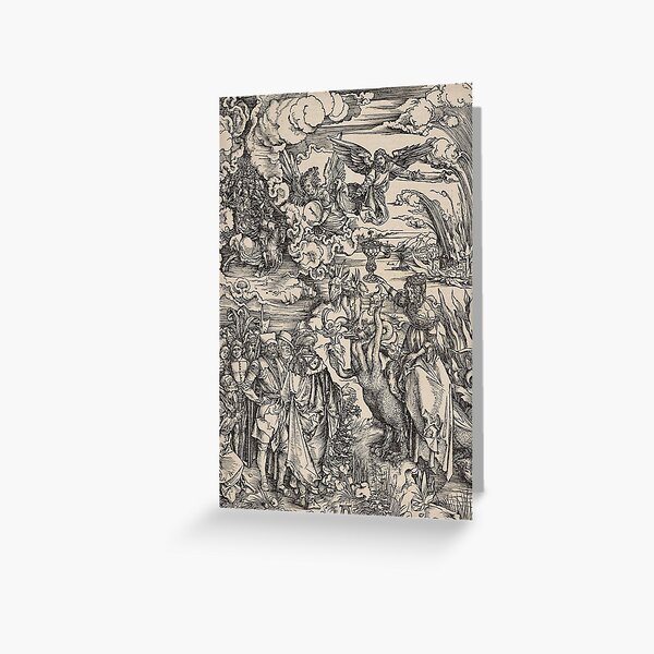 DURER. The Apocalypse. The Whore of Babylon, ALBRECHT DURER. Greeting Card