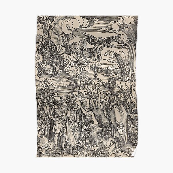 DURER. The Apocalypse. The Whore of Babylon, ALBRECHT DURER. Poster