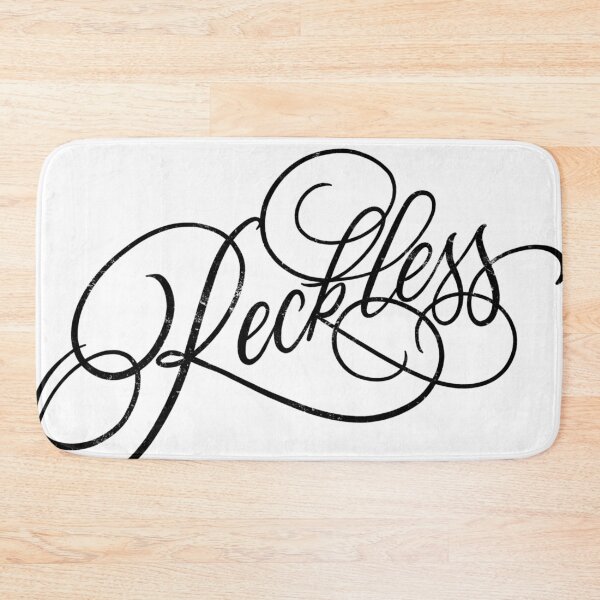 Item preview, Reckless designed and sold by BadTypeCo.