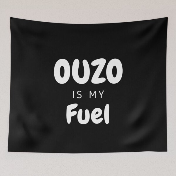 Item preview, Ouzo is my Fuel - Gifts for Greeks designed and sold by TheGreekGuy.