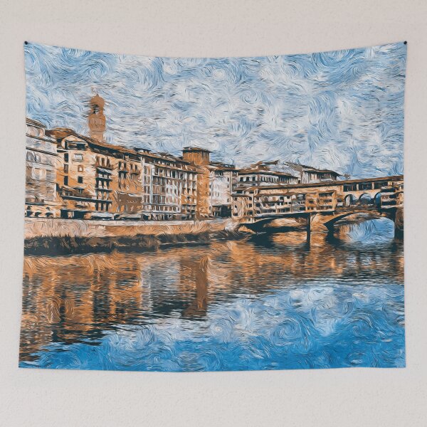 Item preview, Florence, Ponte Vecchio designed and sold by AM FineArtPrints.