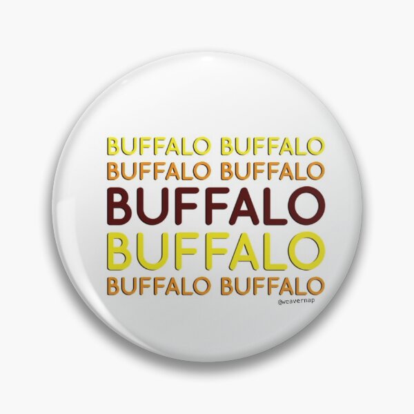 Item preview, Buffalo buffalo Buffalo buffalo buffalo buffalo Buffalo buffalo designed and sold by weavernap.
