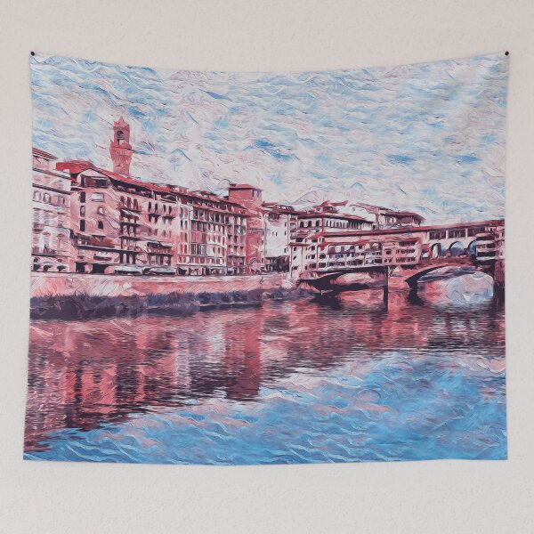Item preview, Florence, Ponte Vecchio designed and sold by AM FineArtPrints.