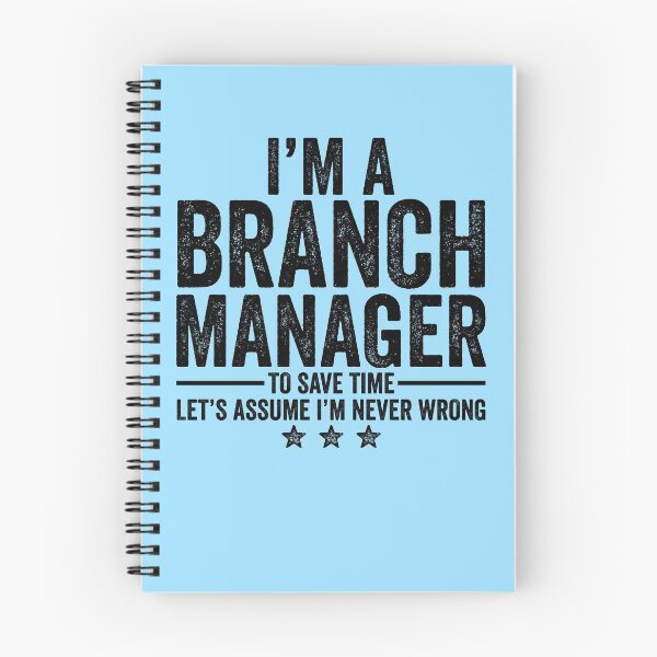 Item preview, I'm A Branch Manager To Save Time Let's Assume I'm Never Wrong designed and sold by kamrankhan.