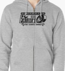 Scooter's Workshop v2 Zipped Hoodie