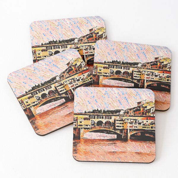 Artikelvorschau, Florenz, Ponte Vecchio entworfen und verkauft von AM FineArtPrints.