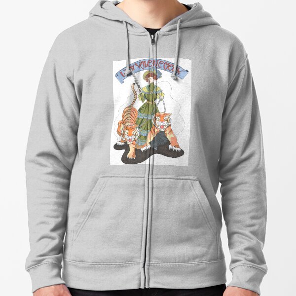 Lady Valerie Meux, 1847-1910 Zipped Hoodie