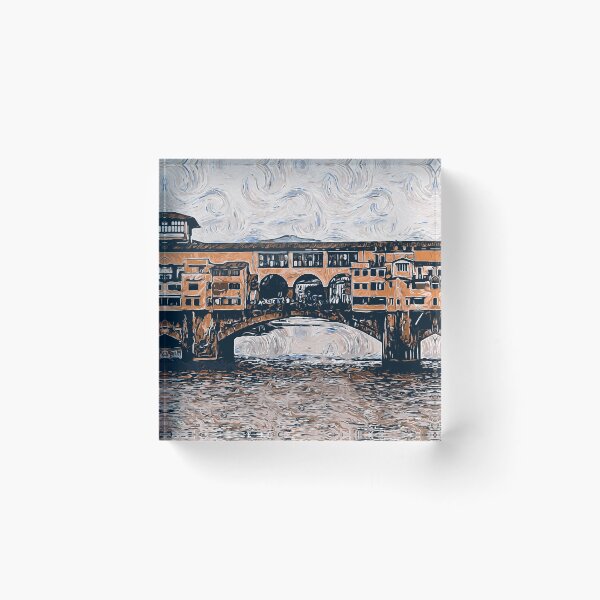 Item preview, Florence, Ponte Vecchio designed and sold by AM FineArtPrints.