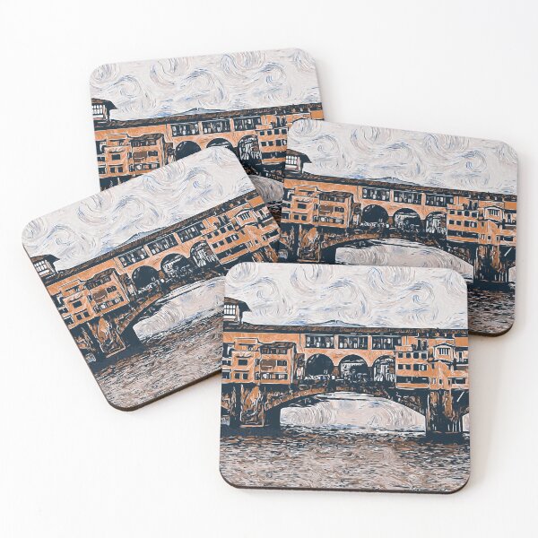 Item preview, Florence, Ponte Vecchio designed and sold by AM FineArtPrints.