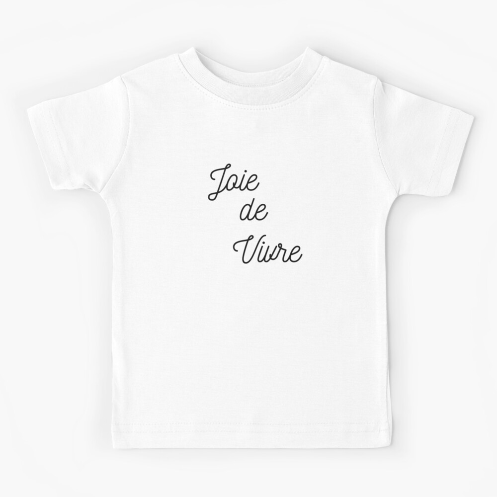 joie de vivre shirt