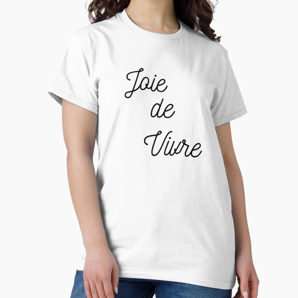 Artikel-Vorschau von Joie de Vivre - Französisches Zitat Positiv inspirierend, designt und verkauft von Mars Babe.