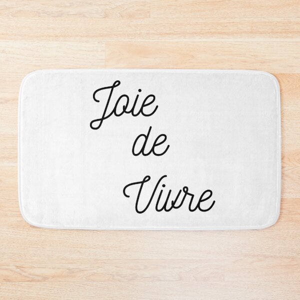 Item preview, Joie de Vivre - French Quote Positivity Inspiring  designed and sold by Mars Babe.