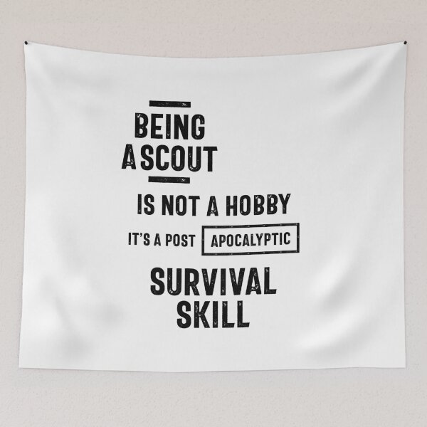 Item preview, Being A Scout Is Not A Hobby designed and sold by RafaelLopezz.