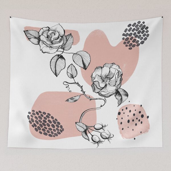 Item preview, Abstract Rose Pattern  designed and sold by Lisa Casineau.