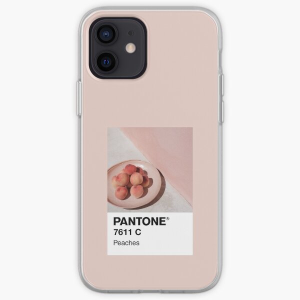 Pantone Peaches iPhone Soft Case