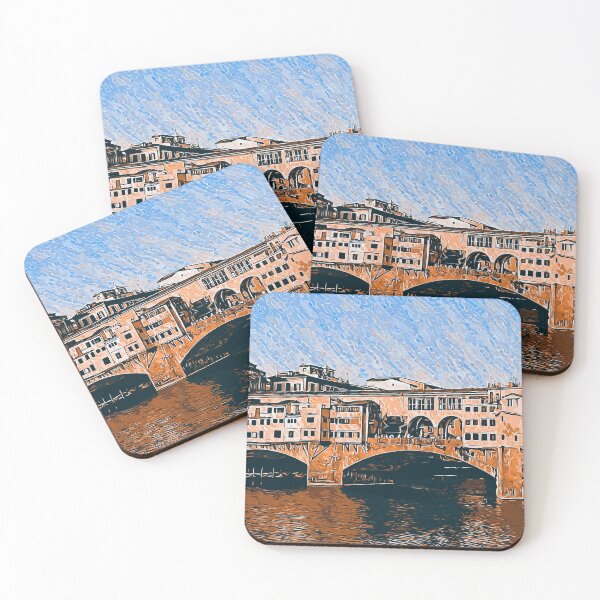 Item preview, Florence, Ponte Vecchio designed and sold by AM FineArtPrints.