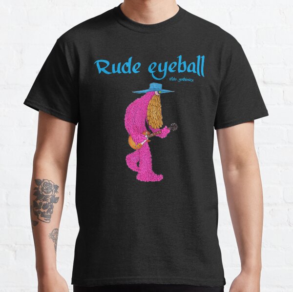 Rude eyeball Billy Guitar. Classic T-Shirt
