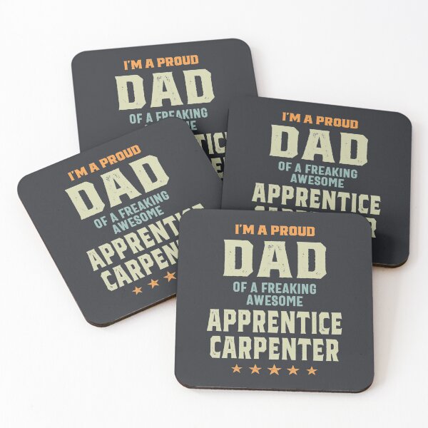 Item preview, Proud Dad Of a Freaking Awesome Apprentice Carpenter designed and sold by cidolopez.
