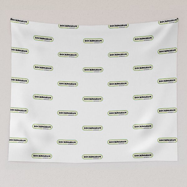 Item preview, Rockingham City Aussie Australia Retro Vintage Lines designed and sold by creativecaveman.
