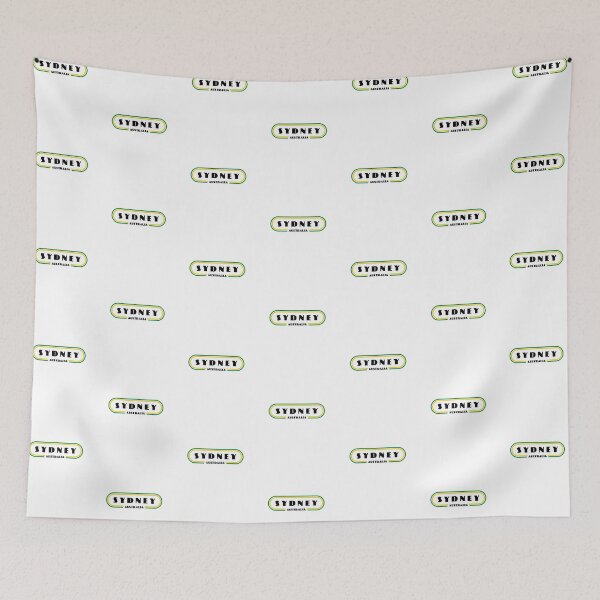 Item preview, Sydney City Aussie Australia Retro Vintage Lines designed and sold by creativecaveman.