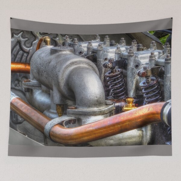 Item preview, Vintage Racing Car Engine #2 designed and sold by Catchavista.