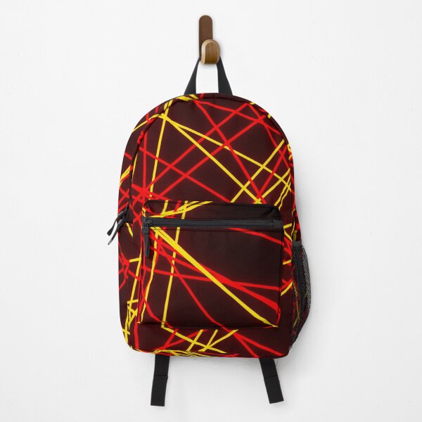 Item preview, Neon Abstract Line -Red and Yellow, Black- designed and sold by lematworks.