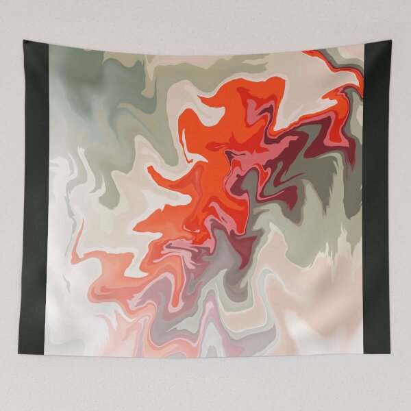 Item preview, Marble art - “Red fairy in the forest” designed and sold by sumudubc.