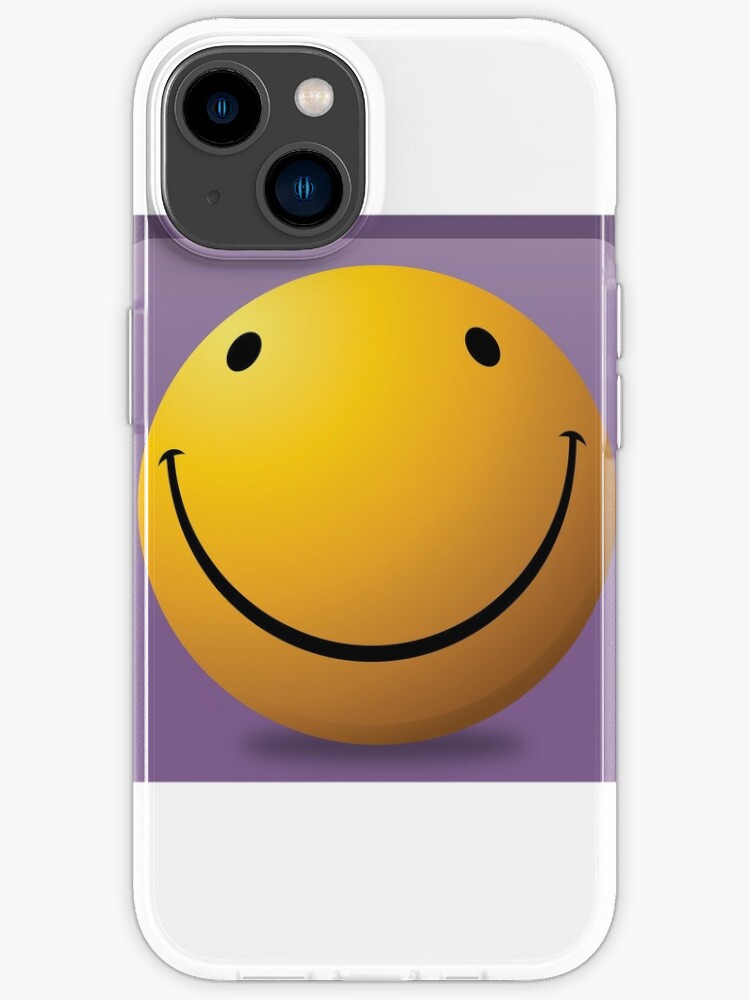 Cute iPhone 7/8/SE 2020 Case for Girls Smiley Face Aesthetic Clear Soft TPU  Prot