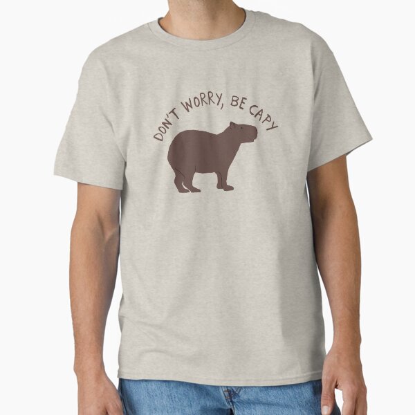 Aperçu de l'œuvre Ne vous inquiétez pas, soyez Capy (Capybara) créée et vendue par Amy Hadden.