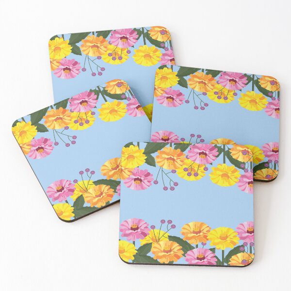 Item preview, Pink Orange Yellow Marigold designed and sold by noirty.