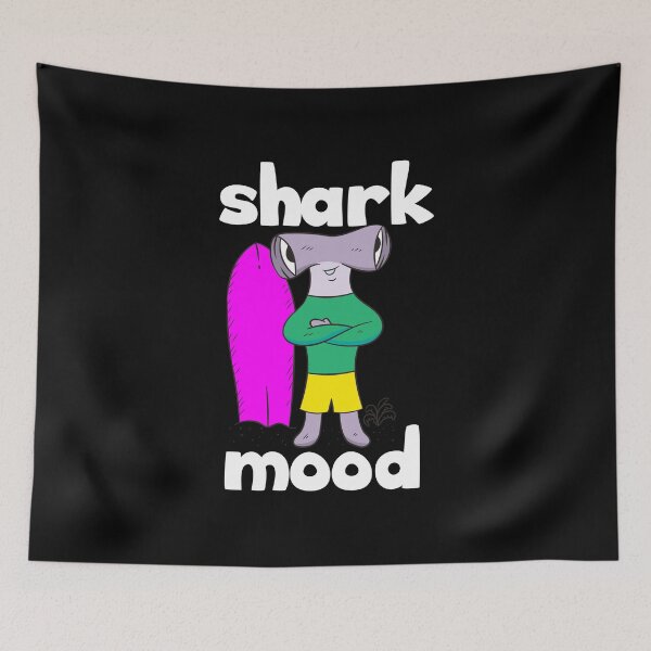 Item preview, SHARK MOOD DESIGN designed and sold by Picspot.