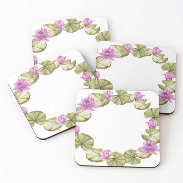 Item preview, Pink Lily Round Garland designed and sold by noirty.