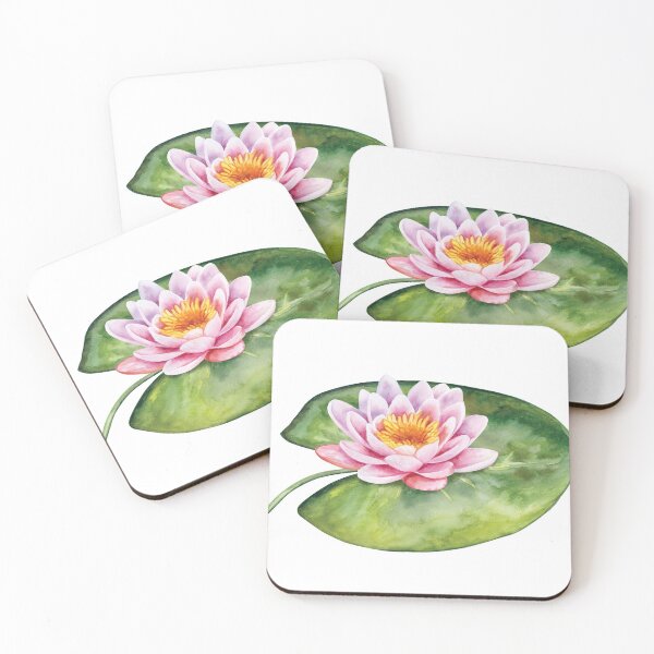 Item preview, Water Lily Floating designed and sold by noirty.