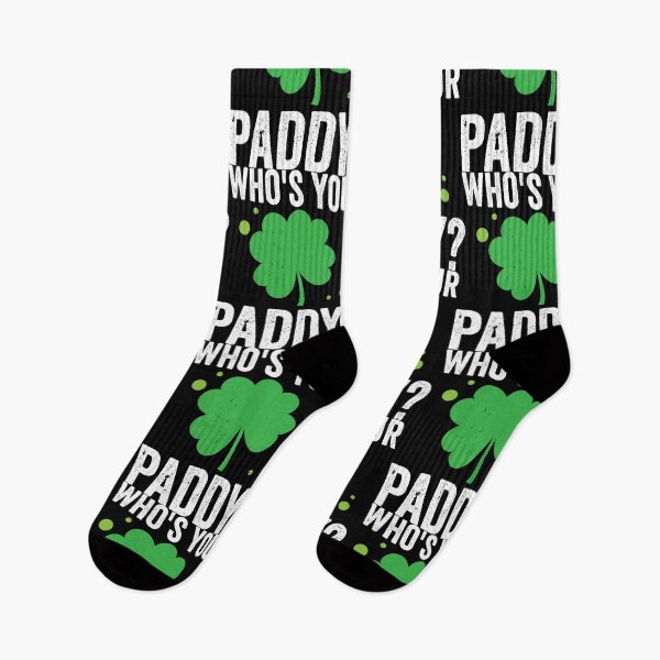 Item preview, Who's Your Paddy Clover St. Patrick's Day Gift designed and sold by haselshirt.