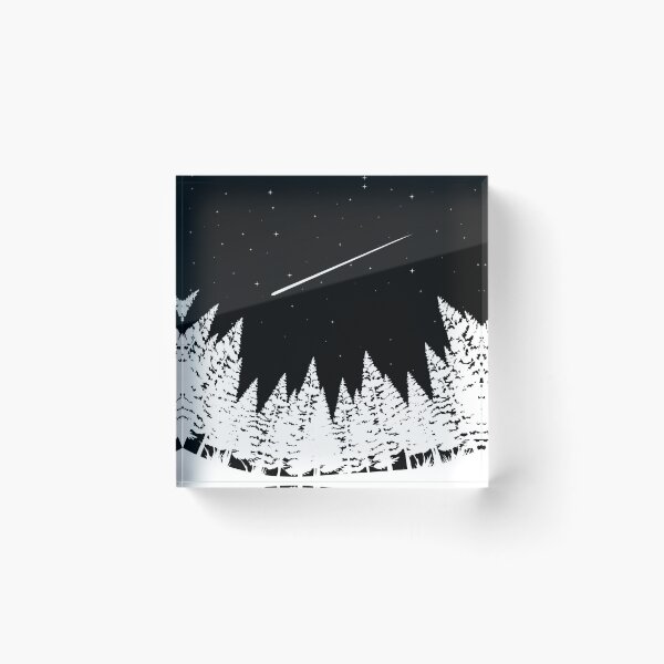 Item preview, Meteor Shower Astronomy Art designed and sold by artworkbyrihen.